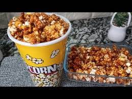 فشار او بوب كورن كراميل ناجح 100 pop corn caramelise youtube food breakfast corn