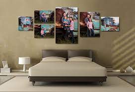 40 Great Ideas To Display Family Photos On Your Walls Wall Canvas Decor Room Decor