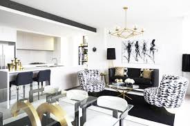Apartment Black And Gold Living Room Ideas Step Inside The 3700 Square Foot Home That Made Our Jaws Drop Black Gold Living Room Black White Living Room Living Room White