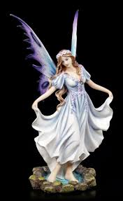 Elfen Figur 33 Cm Natalia Tanzt Im Wasser Fee Hellblau Kleid Flugel In Sammeln Seltenes Fantasy Figuren Ebay Fee Figuren Fee Engel Und Feen