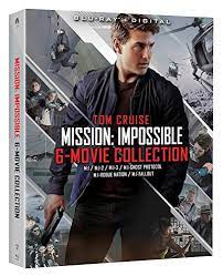 Scopri ricette, idee per la casa, consigli di stile e altre idee da provare. Amazon Com Mission Impossible 6 Movie Collection Blu Ray Digital Tom Cruise Christopher Mcquarrie Movies Tv