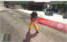 Maybe you would like to learn more about one of these? Last Update Image Dragon Ball Z Goku With Powers Sounds And Hud Mod For Grand Theft Auto V Mod Db