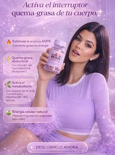 💜✨ Activa el interruptor quema-grasa de tu cuerpo ✨💜 ¿Sientes que tu  metabolismo está dormido? Es momento de despertarlo desde adentro. ⚡💜 🔥 Lemme  Burn ayuda a: 💜 Activar la enzima AMPK,