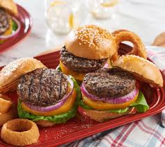 Kansas City 20 6 Oz Brisket Burgers With Seasoning Auto Delivery Qvc Com