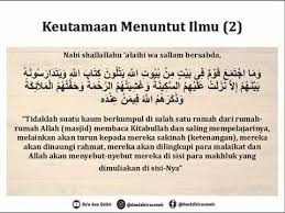 Bahkan, kini berlanjut hingga 12 tahun. Hadits Keutamaan Menuntut Ilmu 2 Youtube