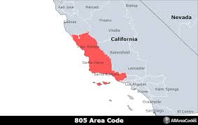 The 636 area code is located in the central timezone. 805 Area Code Location Map Time Zone And Phone Lookup