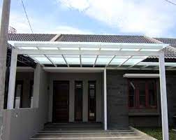 Model kanopi minimalis rumah type 30 berkualitas. Kanopi Minimalis Modern Terbaru