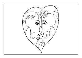 Horse coloring page to print and color for free : Realistic Wild Horse Horse Coloring Pages Novocom Top