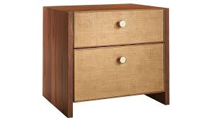 Grasscloth Nightstand Reviews Cb2 Modern Nightstand Bedside Tables Nightstands Nightstand