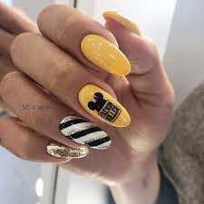 Lucking, treating and preventing yellowed fingernails due to nail. 28 Cute Summer Yellow Nails Design Easy To Copy In 2019
