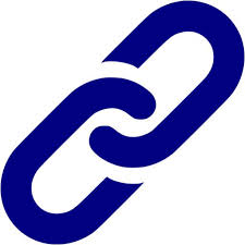 Navy blue link icon - Free navy blue link icons