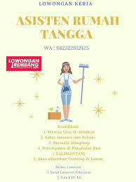 Feb 22, 2021 · peraturan presiden nomor 11 tahun 2021 tentang kerja sama antara pemerintah pusat dengan badan usaha milik negara dalam penyelenggaraan informasi geospasial dasar, download di sini. Lowongan Kerja Asisten Rumah Tangga Lasem Rembang Tanpa Syarat Pendidikan Lowongan Rembang