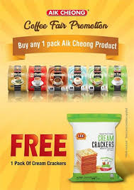 9 16 Oct 2019 Aeon Aik Cheong Coffee Fair Cream Crackers How To Apply Sale Event