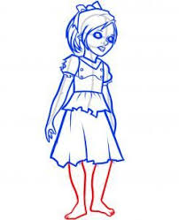 How To Draw Little Sister Little Sister Bioshock Step By Step Video Game Characters Pop Culture Free Online Drawing Tuto Bioshock Drawings Online Drawing