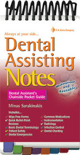 Dental Assisting Notes Dental Assistants Chairside Pocket