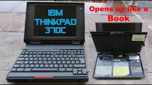 Thinkpad is a commercial laptop invented by ibm and ibm then implemented a program to get rid of the remaining lenovo thinkpads and replace them. Review Of The Ibm Thinkpad 370c From 1995 The Open Folding Laptop Youtube