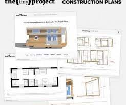 Information for stairs on floor plan: Ultimate Roundup Of The Best Diy Tiny House Plans