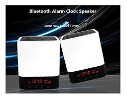 Room temperature display on front panel. Ihome Fusion Portable Bluetooth Speaker Fm Radio Alarm Clock Speaker Hand Free Call Mp3 Player Tf