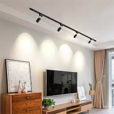 The main reason was to clear the ceiling for the throw of a ceiling mounted projector. Gu10 Holder Led Track Light Aluminum Ceiling Rail Tracking Lighting Spot Rail Spotlights Fixture For Living Room Showroom Shop Track Lighting Aliexpress