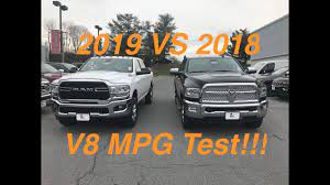 2019 Ram 2500 Vs 2018 Ram 2500 V8 Mpg Test Does The 8 Speed Best The 6 Speed Youtube