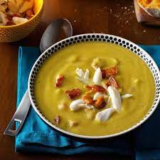 All are cultivars of pisum sativum. Split Pea Soup With Bacon Crab Recipe How To Make It Taste Of Home
