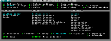 Ten hours with the most inscrutable game of all time. Df2014 Military Interface Dwarf Fortress Wiki