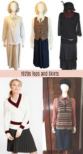 Diy Not Flapper Costumes Mix And Match Skirts Blouses Vests And Accessories 1920s Outfits 1920s Fashion Spring Fashion Casual