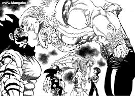 Pinjem akun nya bentar gan… Pertarungan Tiga Melawan Tiga Review Nanatsu No Taizai Chapter 285