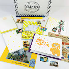 Postbox Subscription Box Review Coupon March 2019 Hello Subscription Stationery Subscription Stationery Subscription Boxes Subscription Box Review