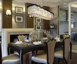 For example, if your dining room is 10' x 18', a chandelier with a 28 diameter or width is the best fit for your space. Top Sale 100 Guaranteed Modern Crystal Chandelier The Pandent Lamp Have Many Size L700 W220 230mm From Ubilighting 190 96 Dhgate Com Crystal Chandelier Dining Room Modern Dining Room Set Dining Room Chandelier