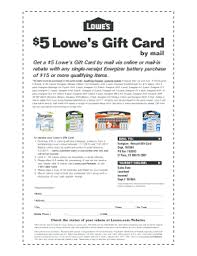 We provide aggregated results from multiple sources and sorted by user interest. Energizer 5 Lowe S Gift Card Fill Online Printable Fillable Blank Pdffiller