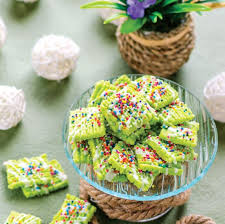 Tips membuat cocktail buah warna warni. Biskut Puteri Hijau Green Princess Dapur Pts