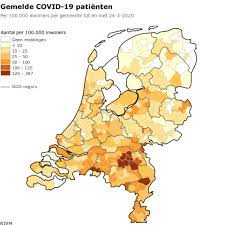 1,026 new cases and 5 new deaths in belgium  source updates. Coronakaart 24 Maart 2020 Dutchreview