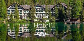 A ogni acquisto ti ridiamo parte di quanto spendi. Hotel Lago Di Braies L Unico Albergo Al Lago Di Braies Dolomiti