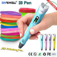 Myriwell 3d Pen 3d Model Led Display Abs Pla Filament 3d Printing Pen Best Gift For Kidspen 3d Print Pen Storecharger 3d Pen Pen 3d Pens