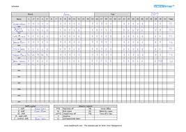 Work schedule dot net has great support and a simple to use online scheduling program. Work Schedule Template Excel Pdf Download Tracktime24