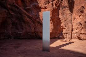A monolith is a geological feature consisting of a single massive stone or rock, such as some mountains. The Problem With The Utah Monolith Petapixel