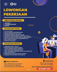 Info lowongan kerja terbaru di surakarta / solo juli 2021 temukan loker yang sesuai dengan keahlian anda di surakarta sekitarnya Lowongan Kerja Direktorat Jenderal Pajak Bulan Maret 2021
