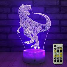 Flyonsea Night Lights For Kids Bedside Lamp 7 Colors Change Remote Control With Timer Kids Night Light Optical Illusion Lamp Kids Lamps Night Light Bedside Lamp