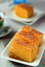 Masukkan sedikit garam, gula dan santan. Dari Dapur Ct Bingka Labu Berjagung