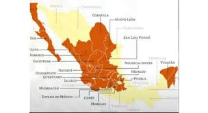 Ciudad de méxico, 19 de junio 2020. Asi Queda El Mapa De Mexico Segun Semaforo Epidemiologico Por Coronavirus Economiahoy Mx