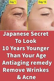 Pleated pants add 5 to 10 pounds to your frame because they balloon out and make your hips appear bigger. Japanese Secret To Look 10 Years Younger Than Your Age Antiaging Remedy Remove Wrinkes Acne Anti Aging Remedies Rid Wrinkles Natural Wrinkles