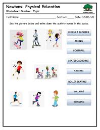 Maybe you would like to learn more about one of these? Identify The Sports Activties Worksheet