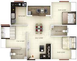 1000 square feet home map. 1000 Sq Ft 3 Bhk Floor Plan Image Icon Infra Shelters India Happy Living Available For Sale Rs In 34 50 Lacs Proptiger Com
