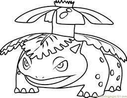 Coloring fun for all ages, adults and children. Printable Ivysaur Shefalitayal