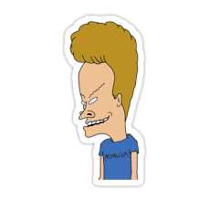 This Is Beavis From Beavis And Butthead Also Buy This Artwork On Stickers Aesthetic Stickers Stickers Batman Vs Superman