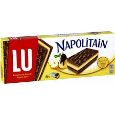 Gateaux Napolitain Chocolat Poire Lu Le Paquet De 174 G A Prix Carrefour Biscuit Chocolat Poire Gateau Napolitain