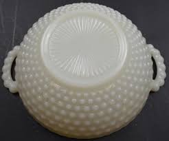 Listing consist of tea pitcher in the size 9 tall x 5 across ( holds 1/2 gal.) and large bowl 8 in diameter and 3 deep and a clear red vase with rolled edge 6 tall. Vintage Hobnail Milk Glass Bubble Handle Bowl 6 Hobnail Milk Glass Milk Glass Collection Milk Glass