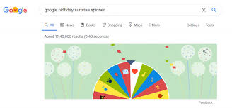We just didn't send you that email or generate that link.… How To Play Google Birthday Surprise Spinner