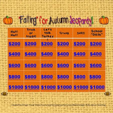 Answer the below questions to reach the next level. Falling Into Autumn Jeopardy By Ginger Nuts About Teaching Tpt